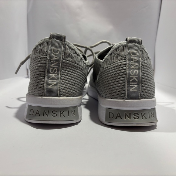 Danskin Gray Knit Sneakers - Picture 3 of 5